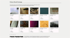 Desktop Screenshot of friezestockfootage.friezeartfair.com